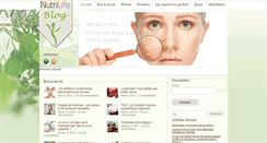 Desktop Screenshot of blog.nutrilifeshop.com